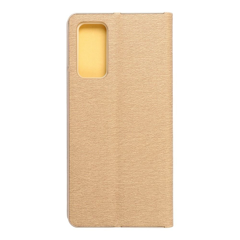 Kabura LUNA Book Gold do SAMSUNG S20 FE / S20 FE 5G złoty