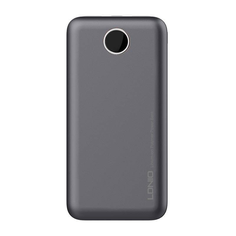 Powerbank LDNIO PQ10, 2xUSB, 22.5W, 10000mah (szary)