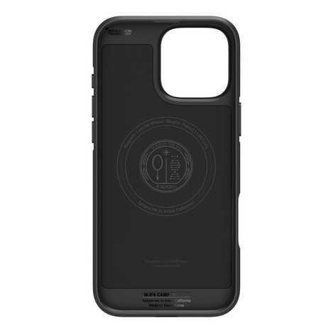 Etui Spigen Core Armor Mag z MagSafe na iPhone 16 Pro Max - czarny mat