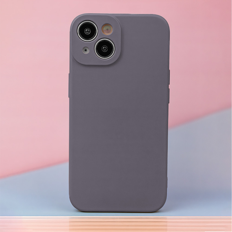 Nakładka Silicon do iPhone 15 Pro 6,1&quot; ciemnoszara