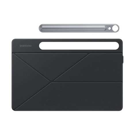 Klapphülle mit Ständer für Samsung Galaxy Tab S9 Smart Book Cover – Schwarz