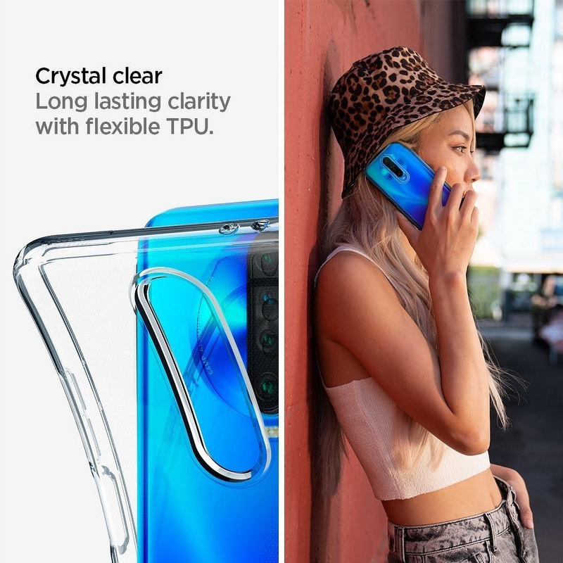 Futerał SPIGEN Liquid Crystal do XIAOMI POCOPHONE X2 / Redmi K30 transparent