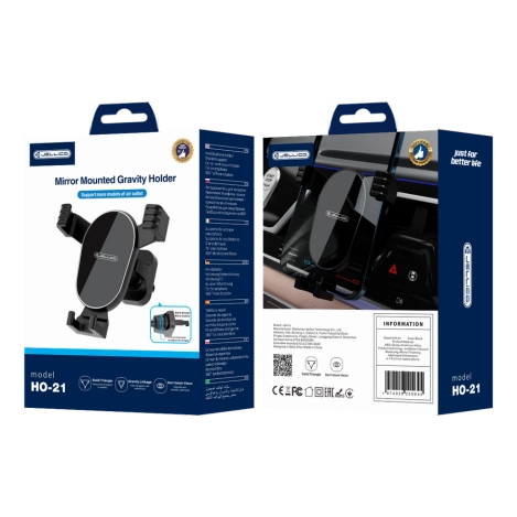JELLICO car holder gravity HO-21 Black