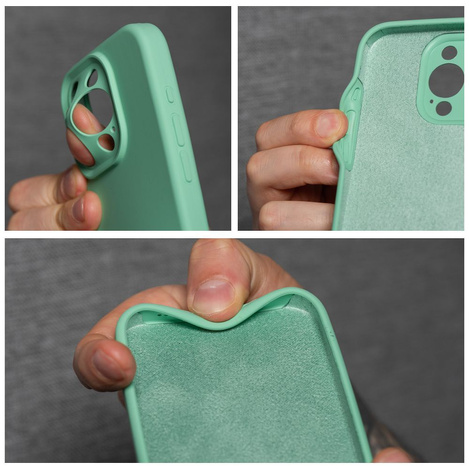 Futerał SILICONE 2mm do IPHONE 11 miętowy