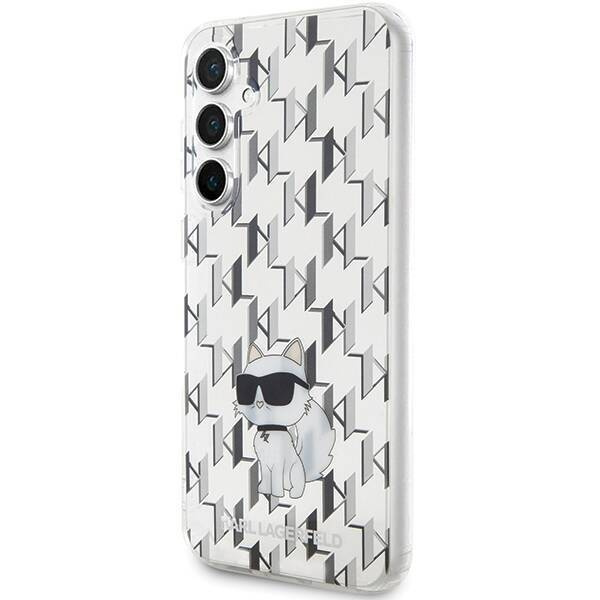 Karl Lagerfeld nakładka do Samsung S23 FE KLHCS23FEHNCMKLT KARL HC IML C MONOGRAM transparentna