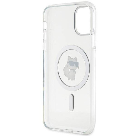 Karl Lagerfeld KLHMN61HFCCNOT iPhone 11 /Xr przezroczysty/transparent hardcase IML Choupette MagSafe