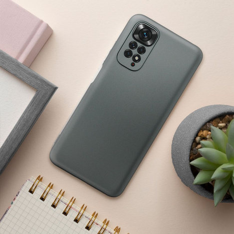 Futerał METALLIC do XIAOMI Redmi 10C szary