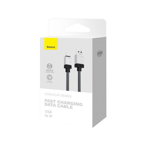USB C - Lightning 20W 1m cable Baseus CoolPlay - black