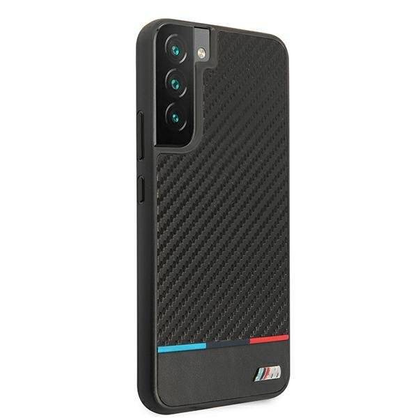 Hardcase case BMW BMHCS22MPUCARTCBK S22 + S906 black / black M Collection Triangles