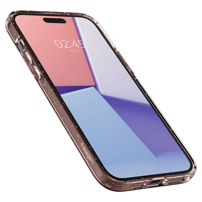 Spigen FLÜSSIGKRISTALL IPHONE 15 GLITZERKRISTALLROSE