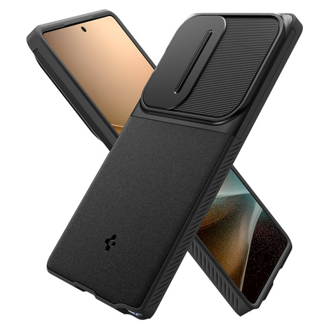 Spigen nakładka Optik Armor do Samsung Galaxy S25 Ultra Czarna