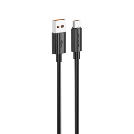 FONENG cable XS07 USB-C 3A 1M Black