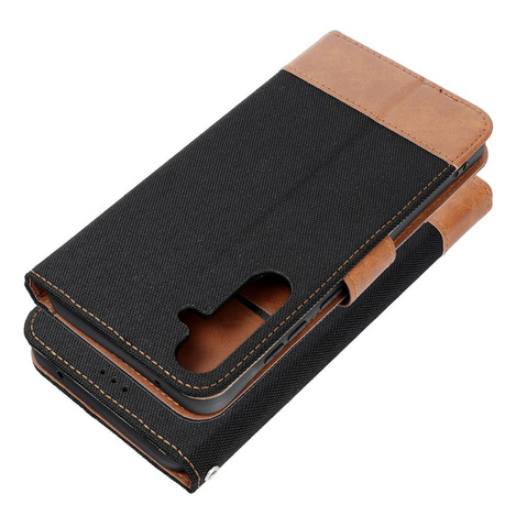 Kabura JEANS Book do SAMSUNG A12 / M12 czarny