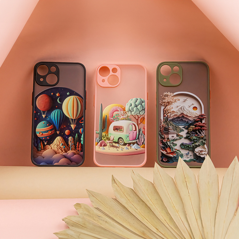 Nakładka Ultra Trendy do iPhone 15 6,1" Travel zielona