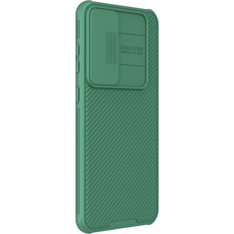 Nillkin CamShield Pro armored case with camera cover for Samsung Galaxy S24+ - green