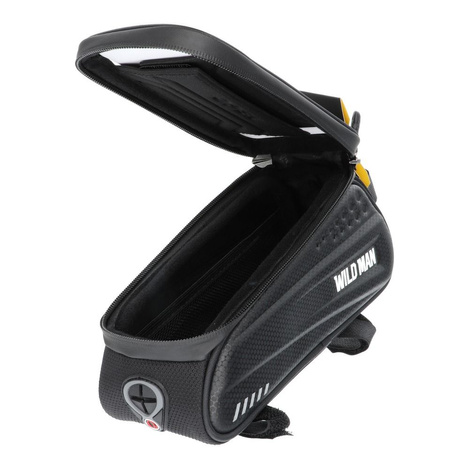 Uchwyt rowerowy / torba z pokrowcem na ramę na zamek WILDMAN ES3 1L 4" - 7"