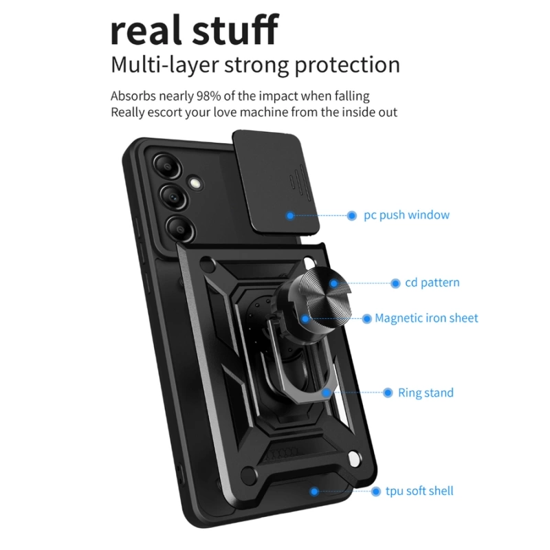 Defender Case iPhone 16 Pro Max Black