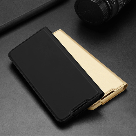 Dux Ducis Skin Pro Bookcase type case for Samsung Galaxy S22+ (S22 Plus) golden