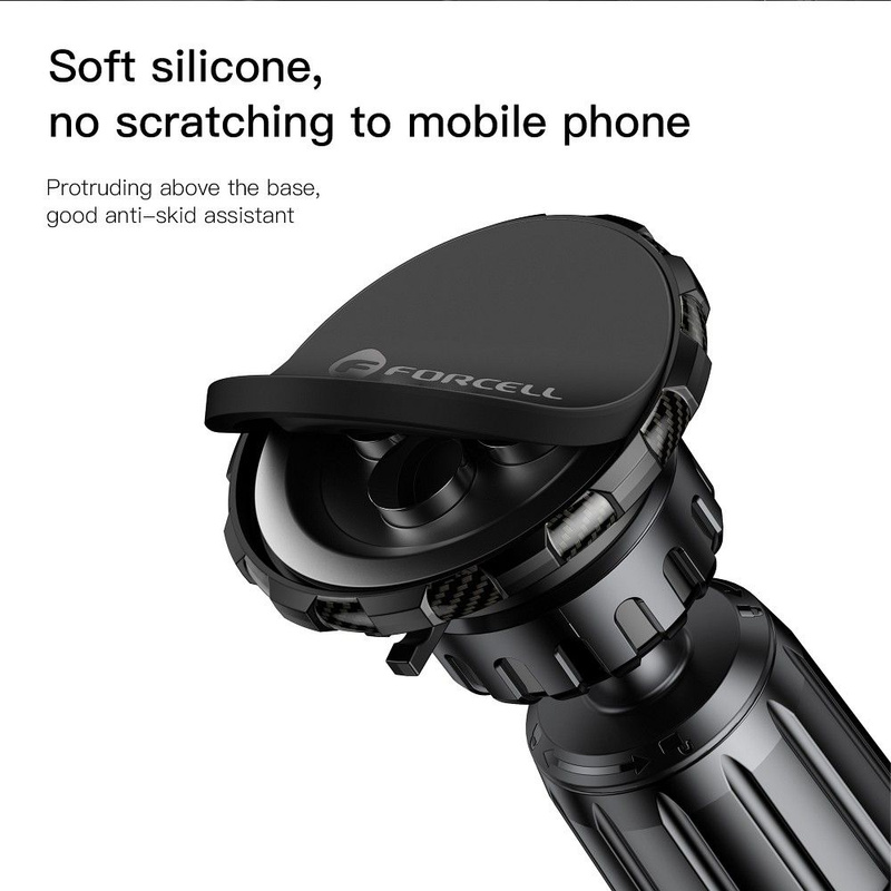 FORCELL F-Grip MagElite uchwyt samochodowy do kratki wlotu magnetyczny czarny