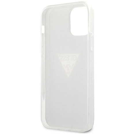 Guess Denim Triangle Dk - Etui iPhone 12 Mini (granatowy)
