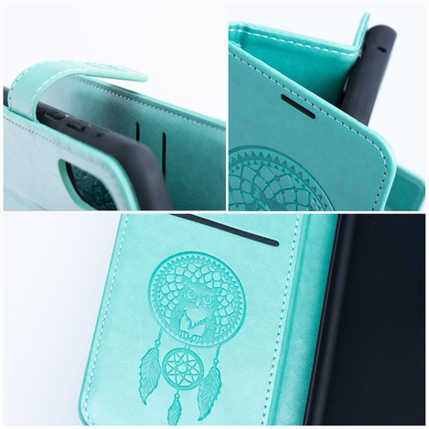 Kabura MEZZO Book do IPHONE 11 łapacz snów zielony