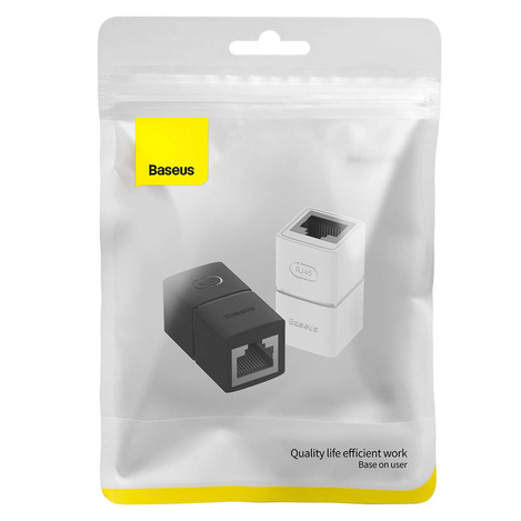 Baseus AirJoy Series Ethernet cable connector RJ-45 2 pcs - black