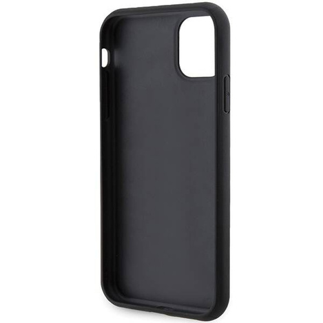 Oryginalne Etui GUESS hardcase 4G Triangle Metal Logo GUHCN61PG4GPK do Iphone 11/XR czarny