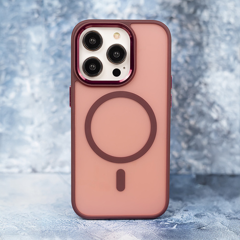 Nakładka Frozen Mag do iPhone 16 Pro Max 6,9" czerwona