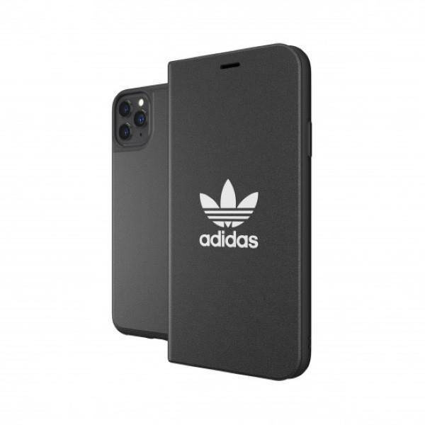Original Handyhülle IPHONE 11 PRO Adidas OR Booklet Case BASIC (36285) schwarz