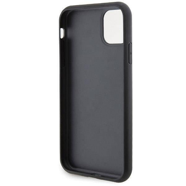 Oryginalne Etui KARL LAGERFELD Hardcase KLHCN61PQKPMK do iPhone 11 (Quilted K Pattern / czarny)