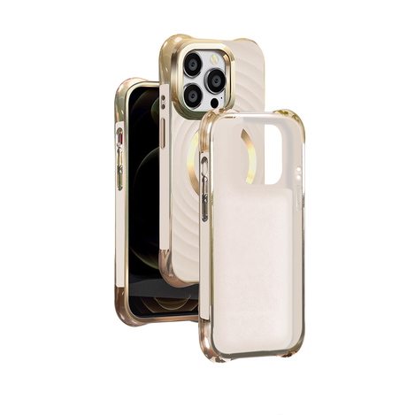 Nakładka Circle Glam Mag do iPhone 13 Pro 6,1" różowa