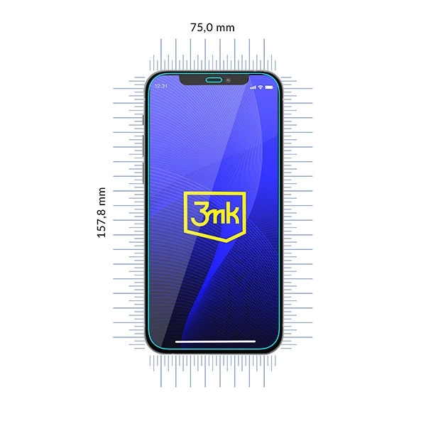 Szkło hybrydowe IPHONE 12 PRO MAX 3mk Flexible Glass