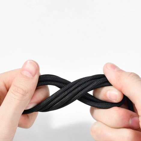 Baseus Tungsten Gold cable USB-A - USB-C 480Mb/s 100W 1m black (CAWJ000001)