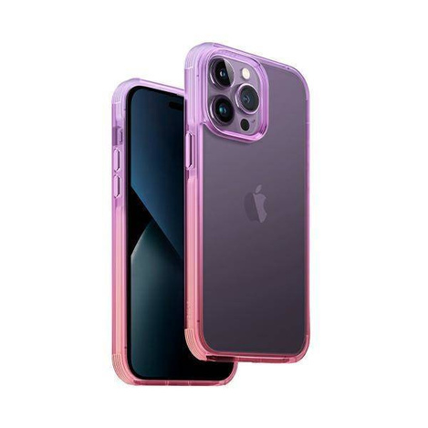 Uniq Combat Duo Hülle iPhone 14 Pro 6.1" lila-pink/lila lavendel-pink