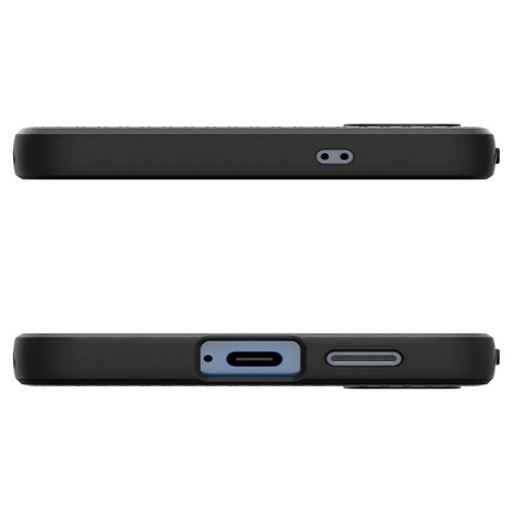 Spigen nakładka Liquid Air do Samsung Galaxy S25+ Matowa Czarna