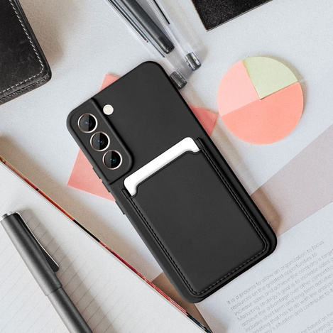 Futerał CARD CASE do SAMSUNG A14 5G / A14 4G czarny
