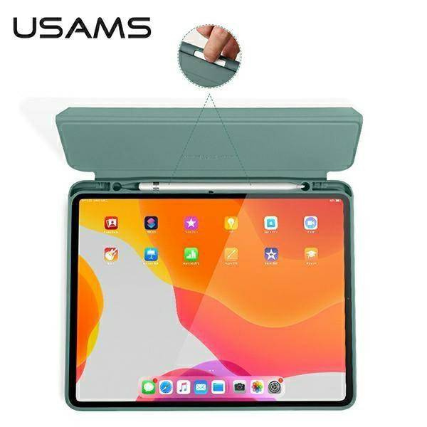 Etui IPAD PRO 12.9 2021 USAMS Winto Smart Cover (IPO12YT101) czarne