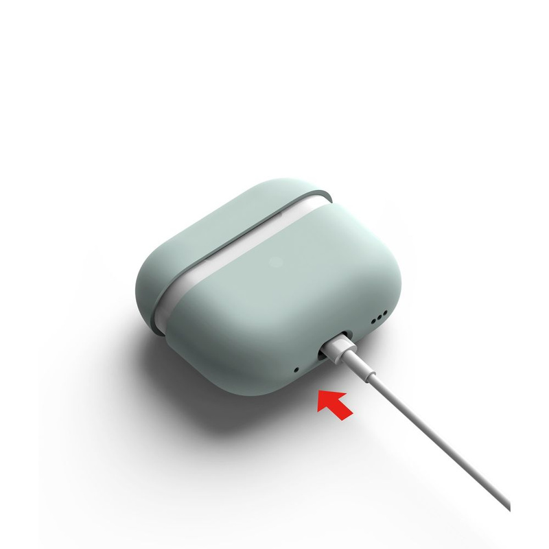 Case APPLE AIRPODS PRO Ringke Silicone Seafoam