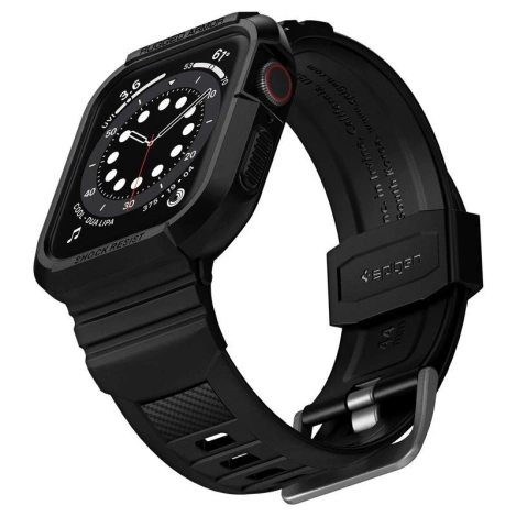 Etui Spigen Rugged Armor ”Pro” Apple Watch 4 (44mm) Black