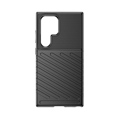 Thunder Case Panzerhülle für Samsung Galaxy S24 Ultra - Schwarz