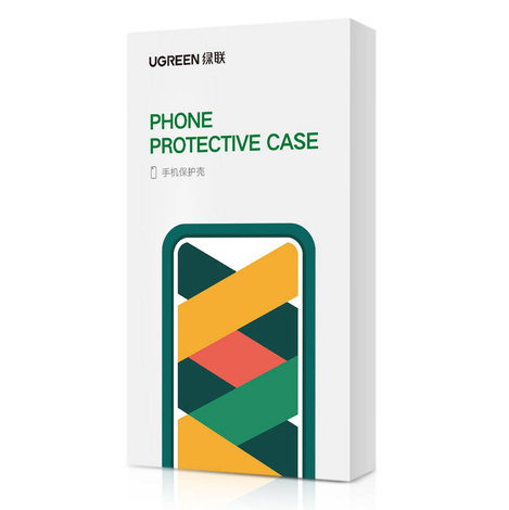 Ugreen Protective Silicone Case Soft Flexible Rubber Cover for iPhone 13 Pro Max blue