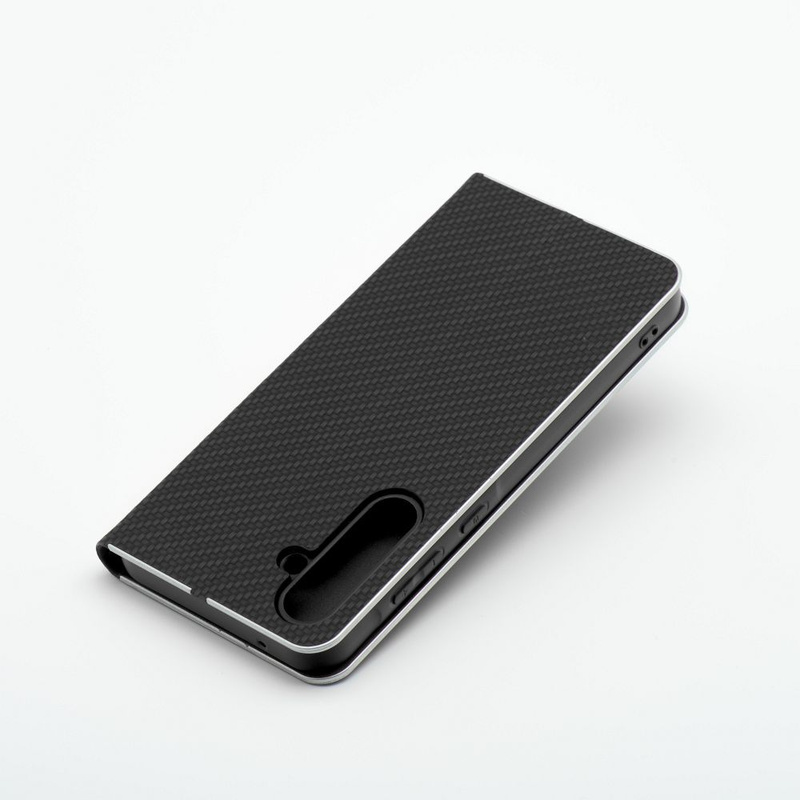 Kabura LUNA Book Carbon do SAMSUNG A10 czarny