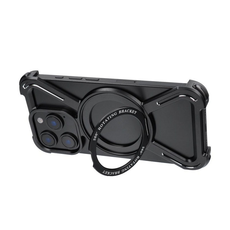 Futerał TITANIUM Escort do IPHONE 15 PRO MAX czarny