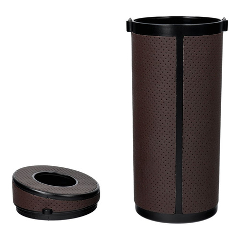 Pojemnik na chusteczki w kształcie tuby brązowy