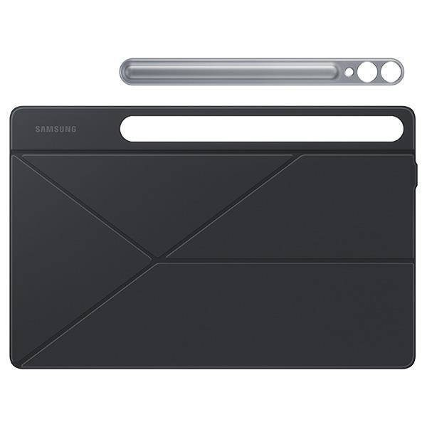 Etui z klapką i podstawką do Samsung Galaxy Tab S9+ Smart Book Cover - czarne