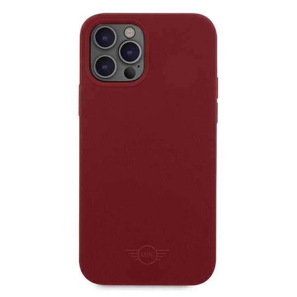 Mini MIHCP12MSLTRE iPhone 12/12 Pro 6,1" czerwony/red hard case Silicone Tone On Tone