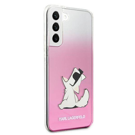 Karl Lagerfeld KLHCS22MCFNRCPI S22 + S906 Hardcase pink / pink Choupette Eat