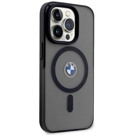 Case BMW BMHMP14XDSLK iPhone 14 Pro Max 6.7&quot; black/black hardcase Signature MagSafe