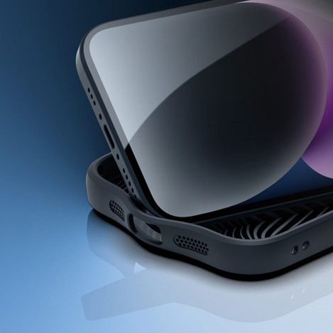Gepanzerte Hülle für iPhone 15 Plus mit MagSafe Dux Ducis Aimo Mag – schwarz
