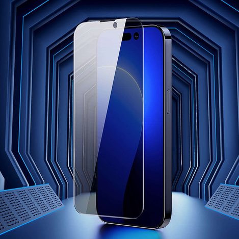 Baseus Privacy Tempered Glass for iPhone 14 Pro Full Screen 0.4mm Privacy Filter Anti Spy + Mounting Kit